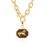 Equestrian Pendant Necklace